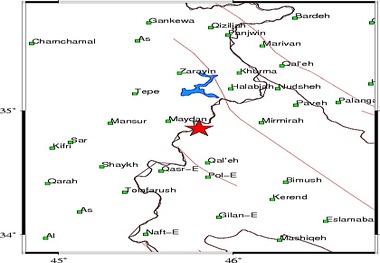 حضور 6 کد عملیاتی مرکز حوادث دانشگاه علوم پزشکی کرمان در سرپل ذهاب