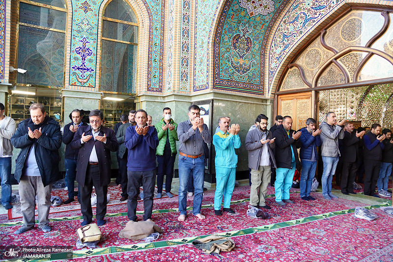 مراسم اقامه نماز عيد سعيد فطر در امام زاده صالح (ع)