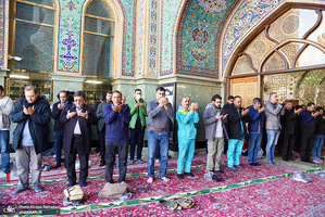 مراسم اقامه نماز عيد سعيد فطر در امام زاده صالح (ع)