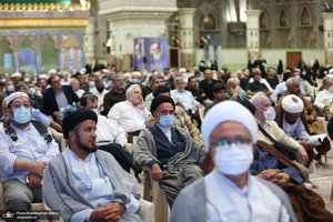 مراسم چهلمین روز ارتحال سید محمود دعایی در حرم مطهر امام خمینی