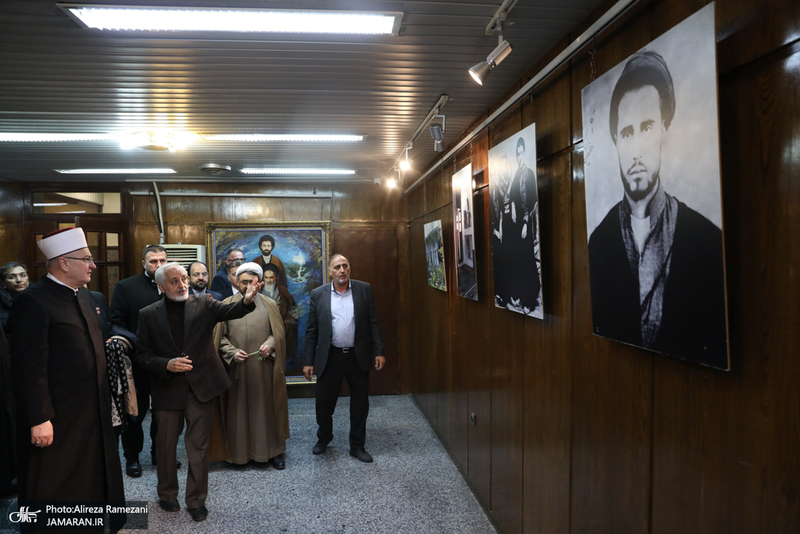 بازدید مفتی اعظم کرواسی از حسینیه جماران