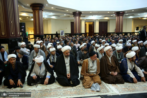 دیدار جمعی از مهاجرین افغانستانی در ایران با سید حسن خمینی