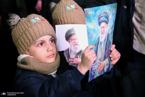 اجتماع حمایت از رزمندگان در مقابله با دشمن آمریکایی - صهیونی در پرند -2