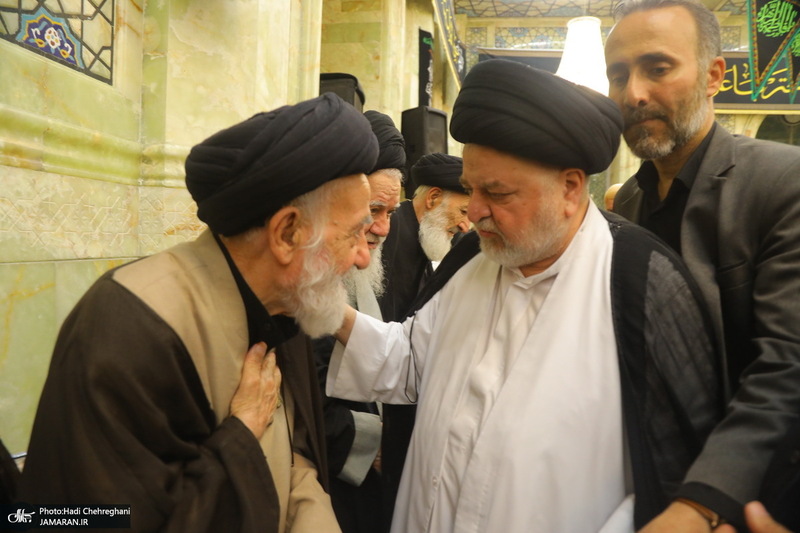 مراسم چهلمین روز ارتحال آیت الله العظمی شبیری زنجانی (ره)