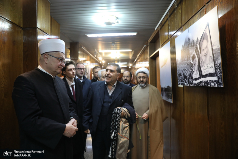 بازدید مفتی اعظم کرواسی از حسینیه جماران