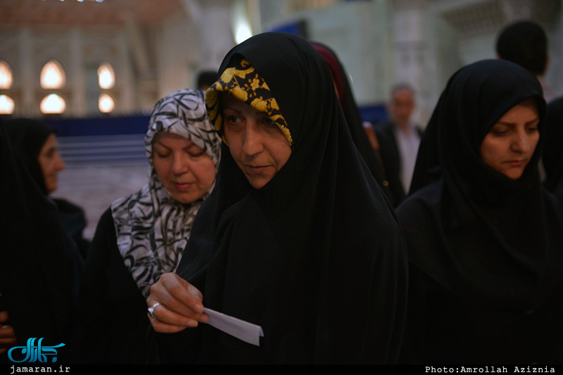 انتخابات ریاست جمهوری و پنجمین دوره‌ی انتخابات شوراهای اسلامی-حرم مطهر امام خمینی(س)
