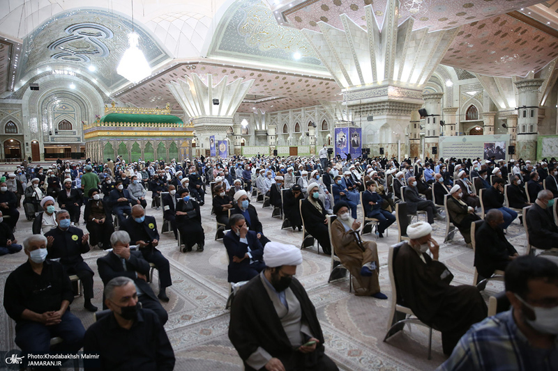 مراسم بزرگداشت حجت الاسلام و المسلمین محتشمی پور(ره) در حرم مطهر امام خمینی