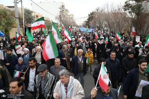 راهپیمایی 22 بهمن در قم