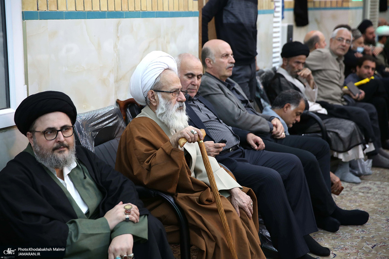 مراسم ختم همسر شهید آیت الله سید مصطفی خمینی (ره) -3