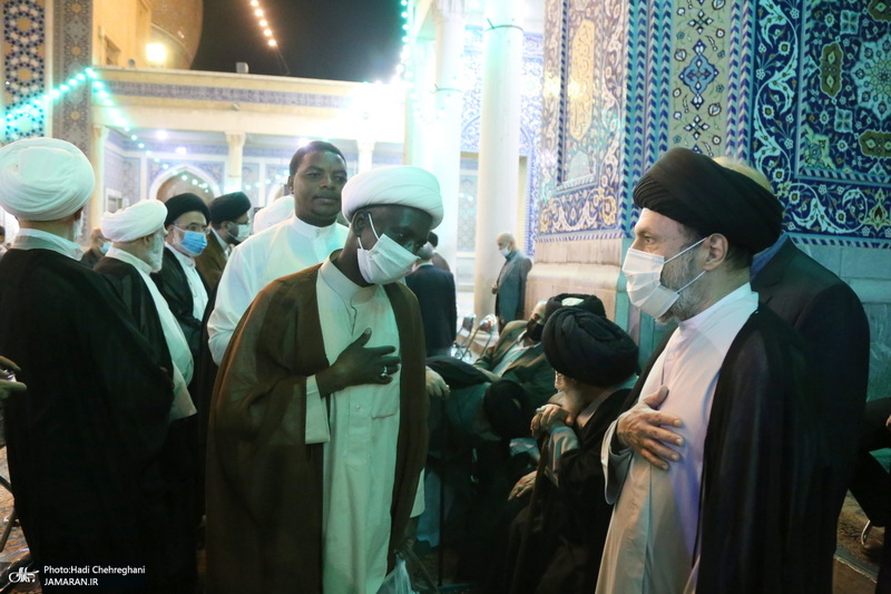 مراسم چهلمین شب درگذشت آیت الله العظمی سید محمدسعید حکیم در قم‎