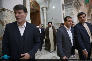 تجدید میثاق وزیر معاونان و مدیران وزارت آموزش و پرورش با آرمانهای امام راحل 