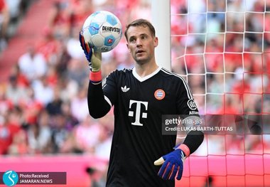 عکس| جشن جالب مانوئل نویر در شب قهرمانی با آشپزی