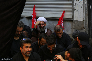 عزاداری ظهر عاشورا در جوار مقتل رهبر شهید انقلاب