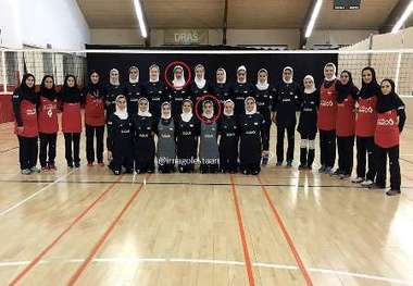 حضور دو ورزشکار گلستان در اردوی تیم ملی والیبال دختران نوجوان