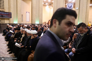 مراسم ختم همسر آیت الله سید علی سیستانی