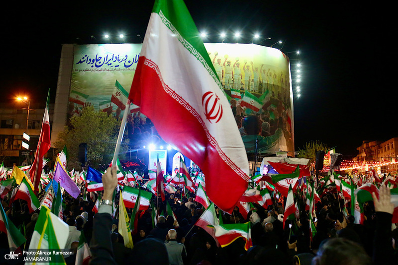 مراسم حمایت و قدردانی مردم ایران از همراهی مقاومت اسلامی یمن در نبرد با دشمن آمریکایی-صهیونی