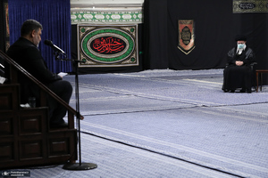 مراسم عزاداری شب شهادت امام سجاد (ع) در حسینیه امام خمینی