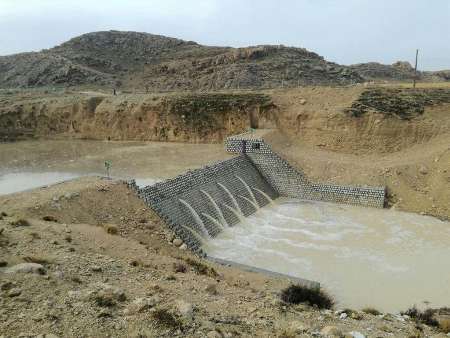 ذخیره 100 میلیون مترمکعبی آب در سازه‌های آبخیزداری استان بوشهر