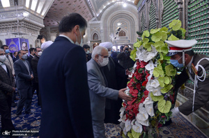 تجدید میثاق رئیس و کارکنان کمیته امداد امام خمینی(س) با آرمان های بنیانگذار جمهوری اسلامی ایران