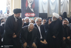 مراسم چهلمین روز تدفین رهبر شهید-1