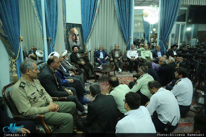 دیدار اعضای ستاد مرکزی بزرگداشت امام خمینی(س) با سید حسن خمینی