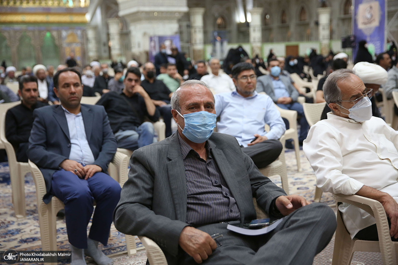 مراسم چهلمین روز ارتحال سید محمود دعایی در حرم مطهر امام خمینی