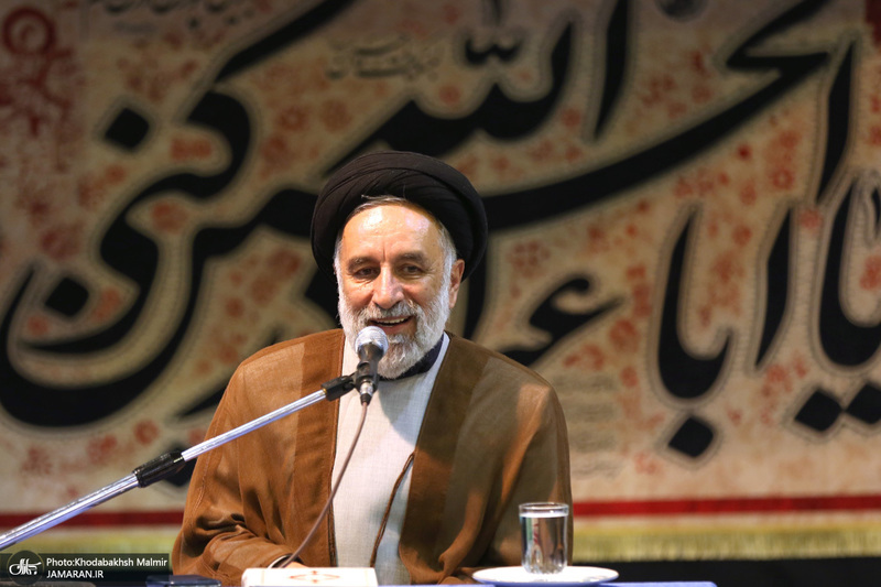 مراسم عزاداری دانشجویان دانشگاه علوم پزشکی تهران به مناسبت شهادت حضرت رقیه در حسینیه جماران