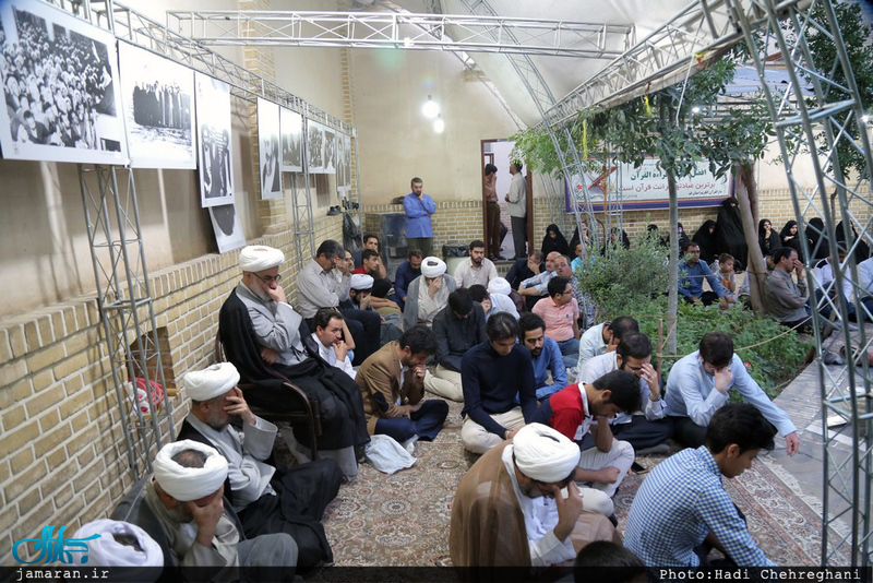 مراسم بزرگداشت حضرت امام(س) در بیت تاریخی بنیانگذار جمهوری اسلامی ایران در قم 