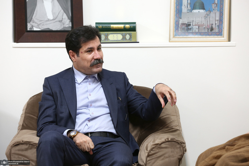 دیدار آقای عبدالکریم حسین‌زاده معاون رئیس جمهور با سید حسن خمینی