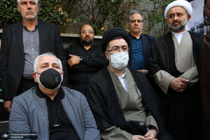 مراسم تشییع پیکر حجت الاسلام و المسلمین سید محمود دعایی از موسسه اطلاعات