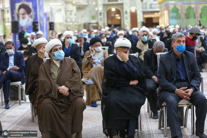 مراسم بزرگداشت حجت الاسلام و المسلمین محتشمی پور(ره) در حرم مطهر امام خمینی