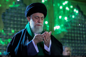 حضور رهبر معظم انقلاب در مرقد مطهر امام راحل و گلزار شهدای بهشت زهرا(س)