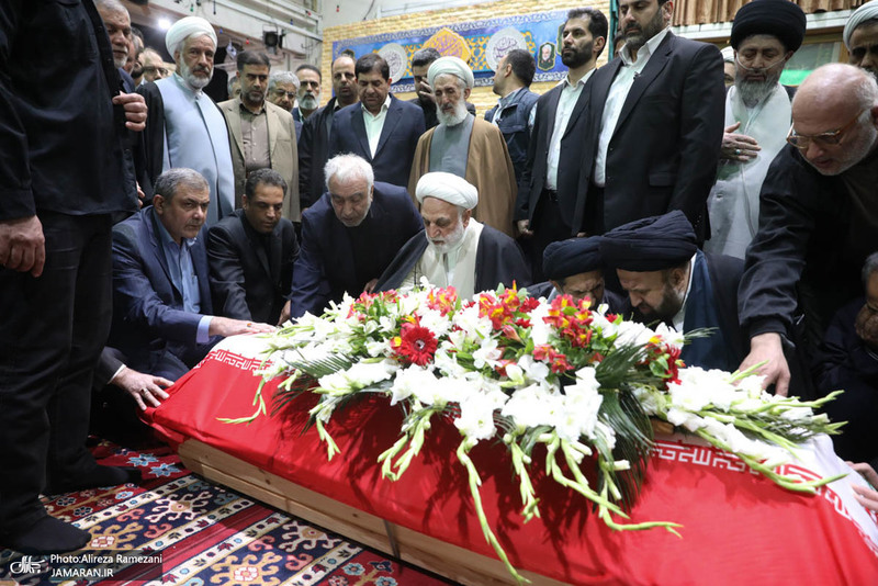 مراسم تشییع مرحوم حجت الاسلام و المسلمین حسینعلی نیری