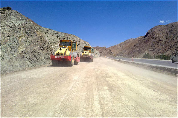 بهره برداری 10 کیلومتر محور سمنان - فیروزکوه در دهه فجر