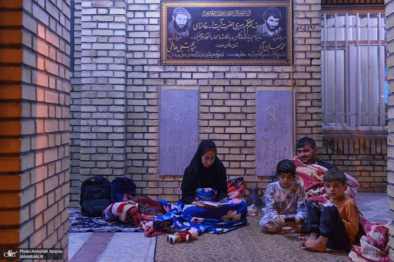 احیای شب نوزدهم ماه مبارک رمضان در گلزار شهدای بهشت زهرا (س)