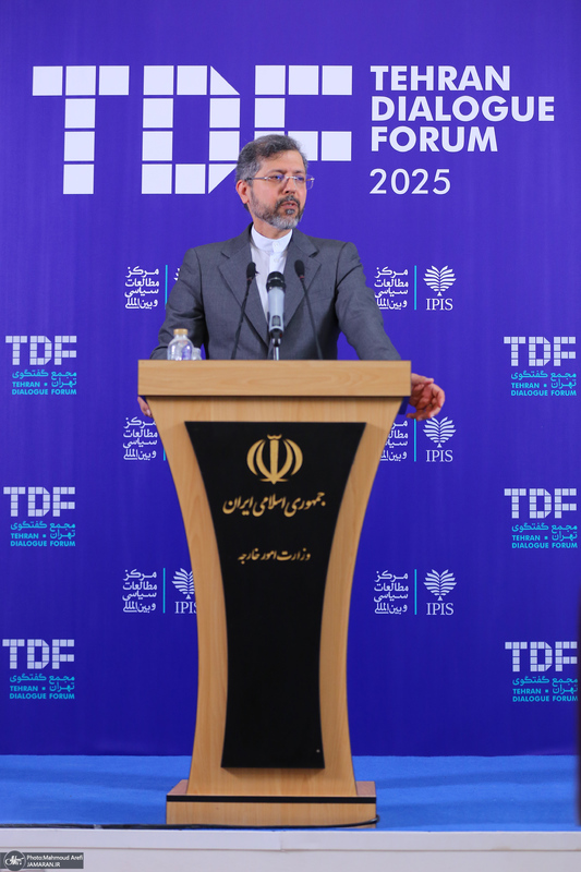 نشست خبری سعید خطیب زاده با موضوع مجمع گفتگوی تهران