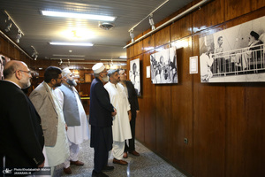 بازدید سراج الحق رهبر حزب جماعت اسلامی پاکستان از جماران