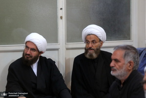 مراسم عزاداری شهادت امام رضا(ع) در بیوت مراجع عظام تقلید