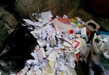 پسماندهای بیمارستانی با رعایت اصول بهداشتی در آرادکوه دفن می‌شوند