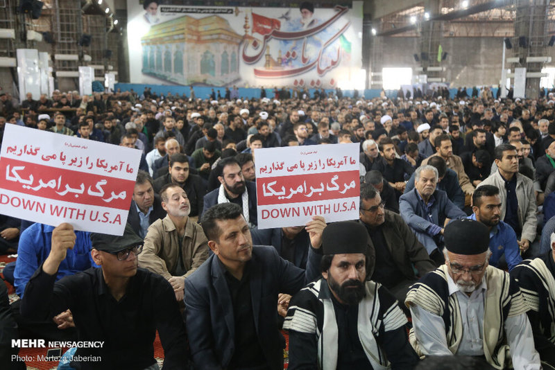 راهپیمایی مردم سراسر کشور در محکومیت ترور سردار قاسم سلیمانی 