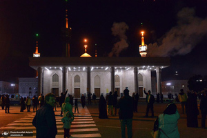 مراسم نورافشانی حرم امام خمینی (س) به مناسبت چهل و پنجمین سالگرد پیروزی انقلاب