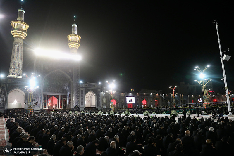 مراسم خطبه خوانی شب شهادت امام رضا (ع)