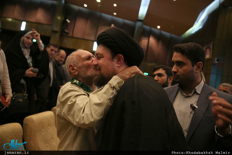 حضور سید حسن خمینی در نخستین کنگره حزب مجمع ایثارگران-1