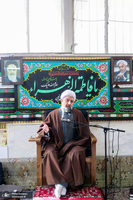 مراسم عزاداری شهادت حضرت فاطمه (س) در دفتر آیت الله العظمی صانعی (ره)