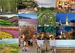 آذربایجان‌غربی مقصدی زیبا برای نوروز نقشه گردشگری استان