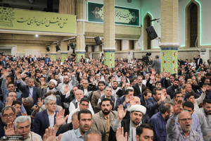 دیدار معلمان و فرهنگیان با رهبر معظم انقلاب