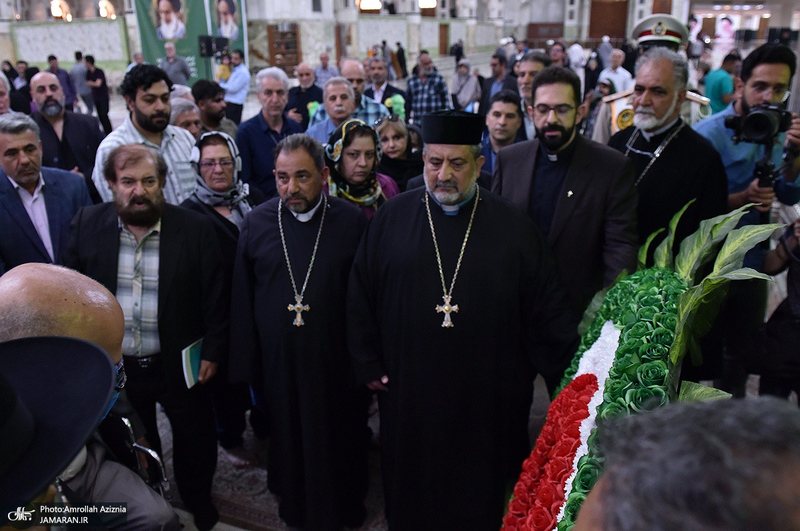 تجدید میثاق رهبران و پیروان ادیان الهی با آرمان‌های حضرت امام (س)