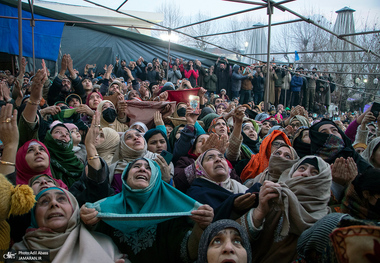جشن عید مبعث در درگاه حضرت‌بال کشمیر هند 