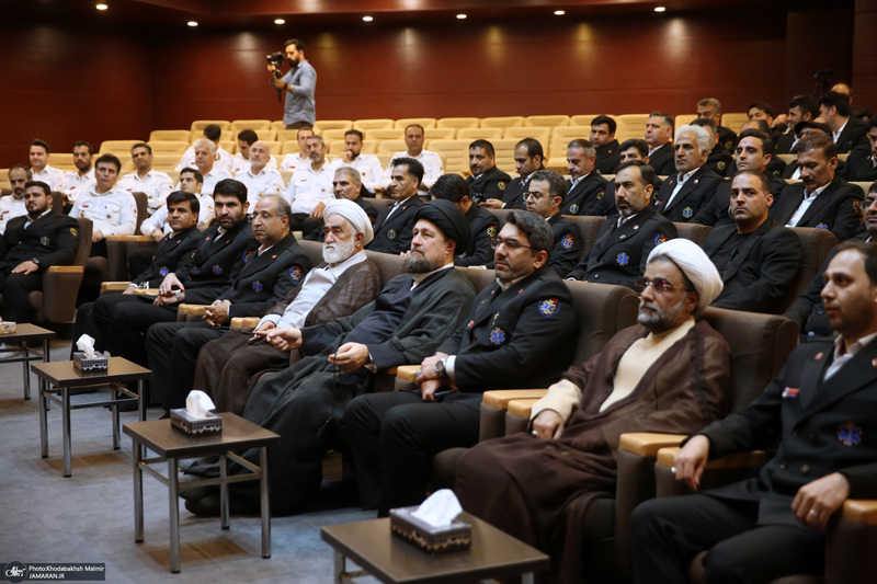 دیدار مدیران اورژانس استان تهران با سید حسن خمینی