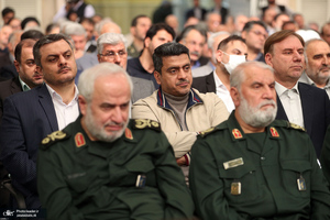 دیدار مسئولان نظام و سفرای کشورهای اسلامی با رهبر معظم انقلاب